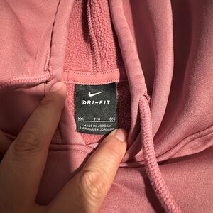 Nike Dri-FIT Pink Hoodie